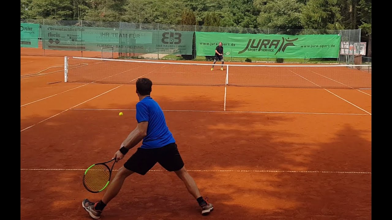 Amateur Tennis - Full Match - Frank (LK16) vs Tommy (LK23) - 01.09.2020