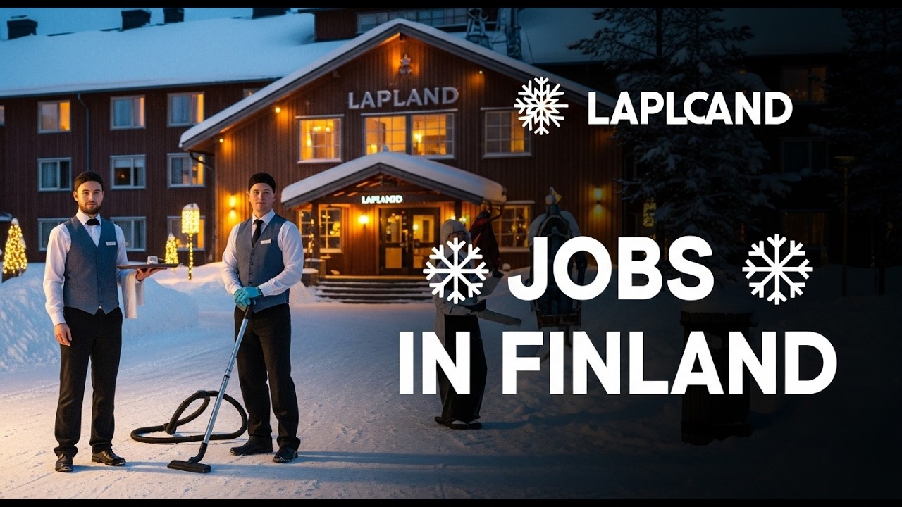 Work in Finland 🇫🇮 | Hotel & Warehouse Jobs with Accommodation