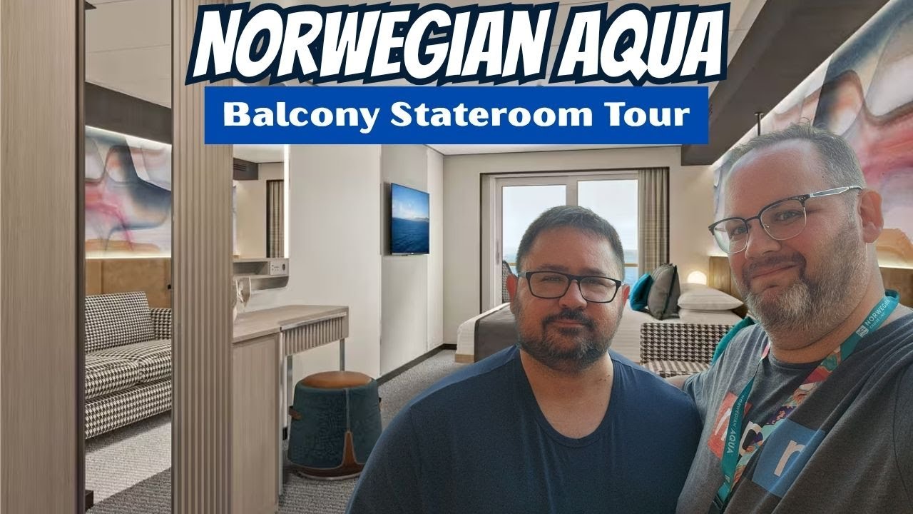 Norwegian Aqua Balcony Stateroom Tour | Room 11160 | Full Cruise Cabin Walkthrough