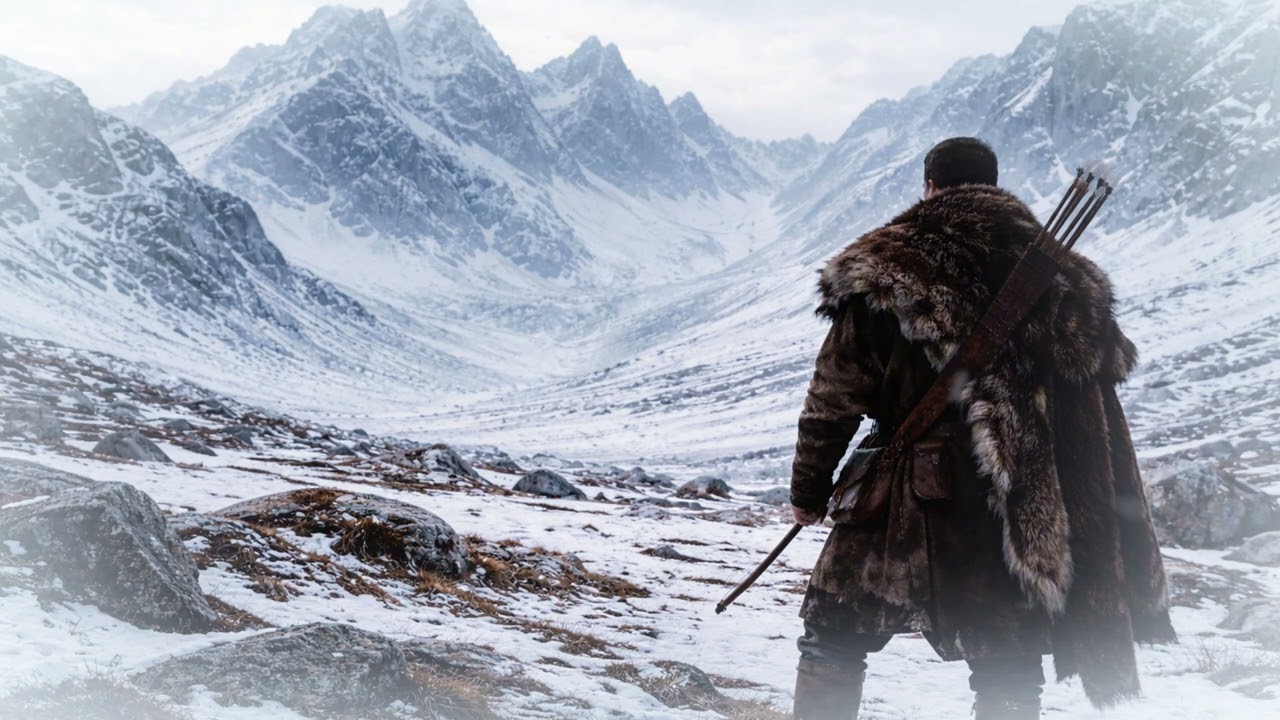 Hunter in the Frozen North | Epic RPG Winter Ambience