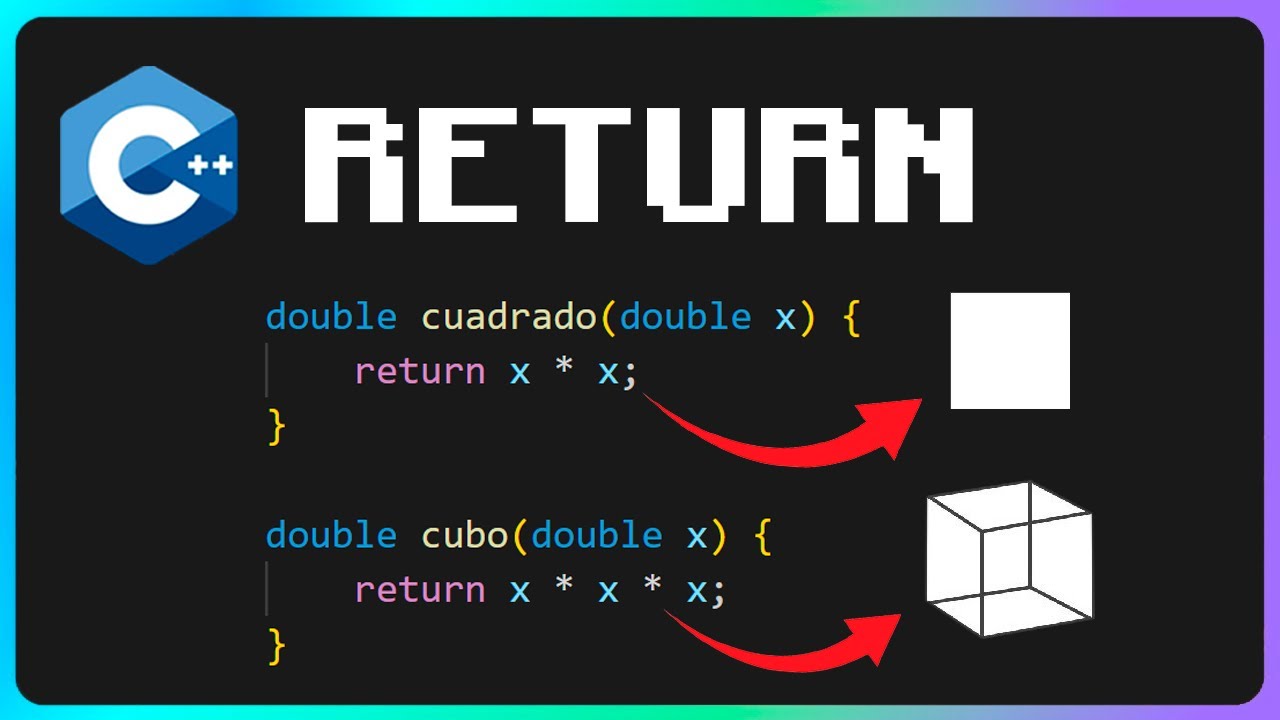 📌 Sentencia RETURN en C++ 👈😉 – ¿Qué es el retorno en C++? | Curso de C++ 🔙 #29