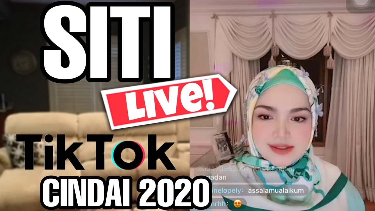 Siti Nurhaliza LIVE in TIKTOK PART 2 cindai2020