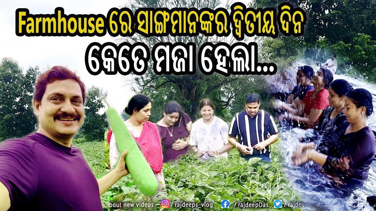 Farmhouse ରେ ସାଙ୍ଗମାନଙ୍କର ଦ୍ୱିତୀୟ ଦିନ, କେତେ ମଜା ହେଲା... | Rajdeep's Vlog - 227