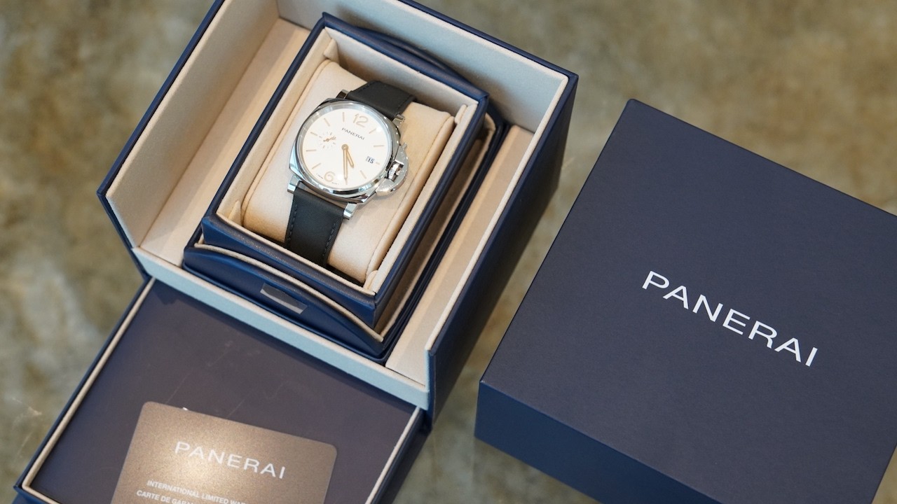 Мои вторые часы Panerai — распаковка и обзор Luminor Due ref.1428 с белым циферблатом