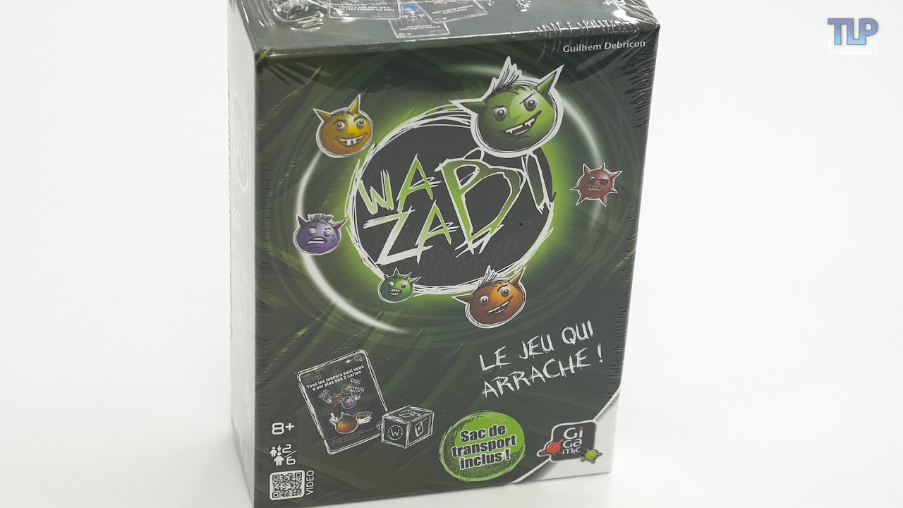 Wazabi, le jeu d'ambiance de Gigamic - Démo en français