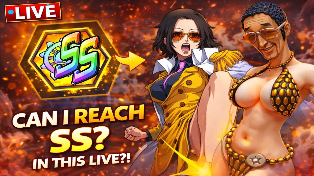 Can I Reach SS In This Live? 😈 | One Piece Bounty Rush 1v1 Mode