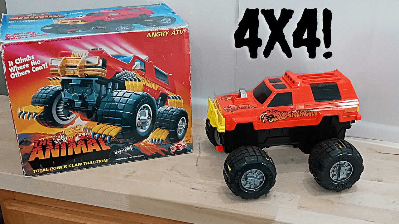 The Animal 4x4 Galoob Power Machines Monster truck MIB. 1980's 1990's review.