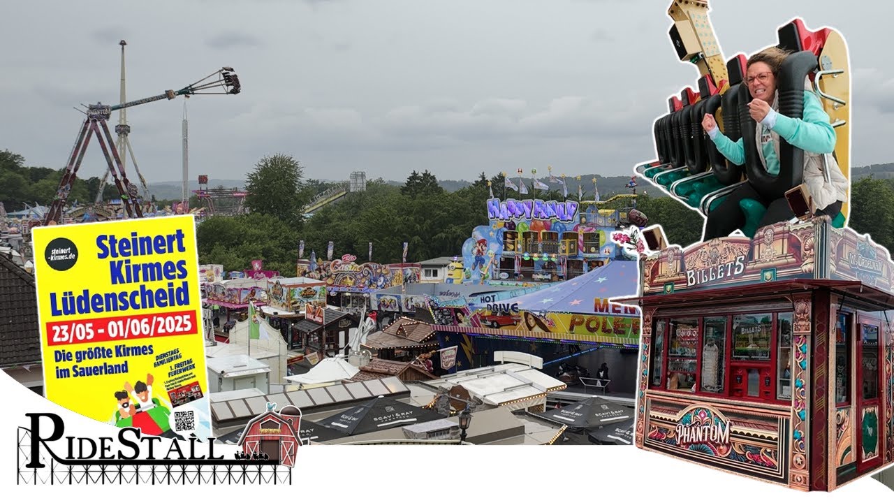 Steinert Kirmes 2025 - unser erstes Mal in Lüdenscheid inklusive einer Weltpremiere | VLog