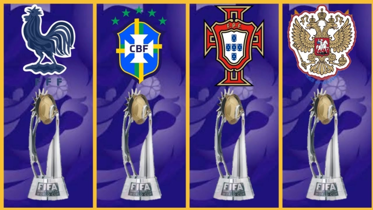 TODOS OS CAMPEÕES DA COPA DO MUNDO DE FUTEBOL DE AREIA (2005 - 2021)
