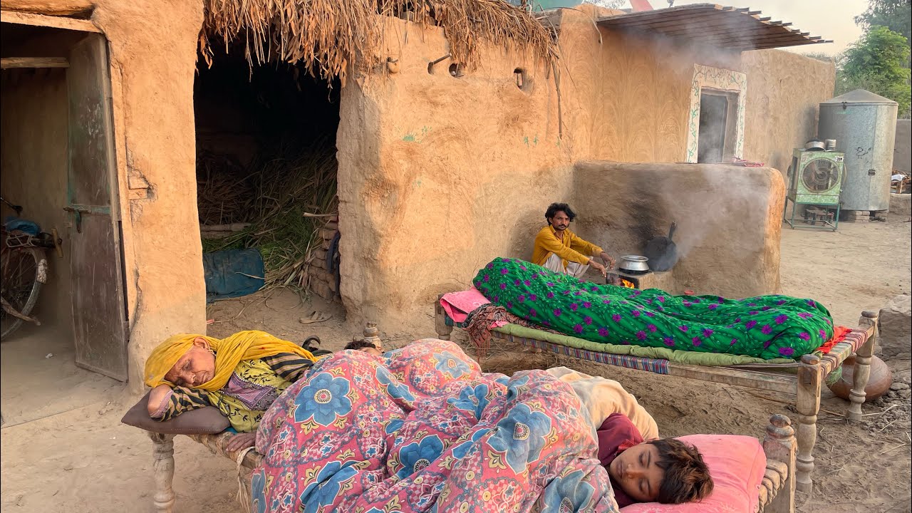 Village Women Morning Routine In Summer Pakistan || Village Life Pakistan || Traditional Food 