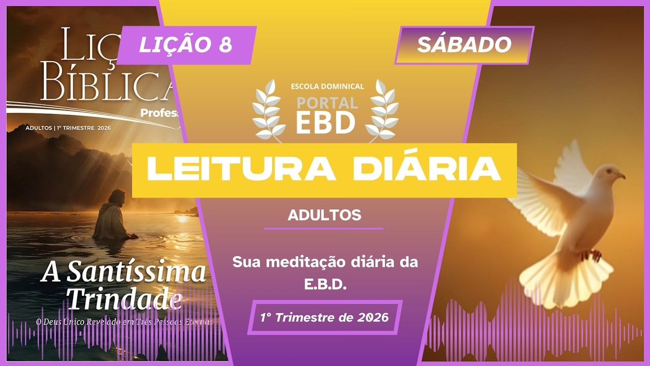 Leitura Diária - Sábado - At 13.2 - O Espírito chama e designa para a missão