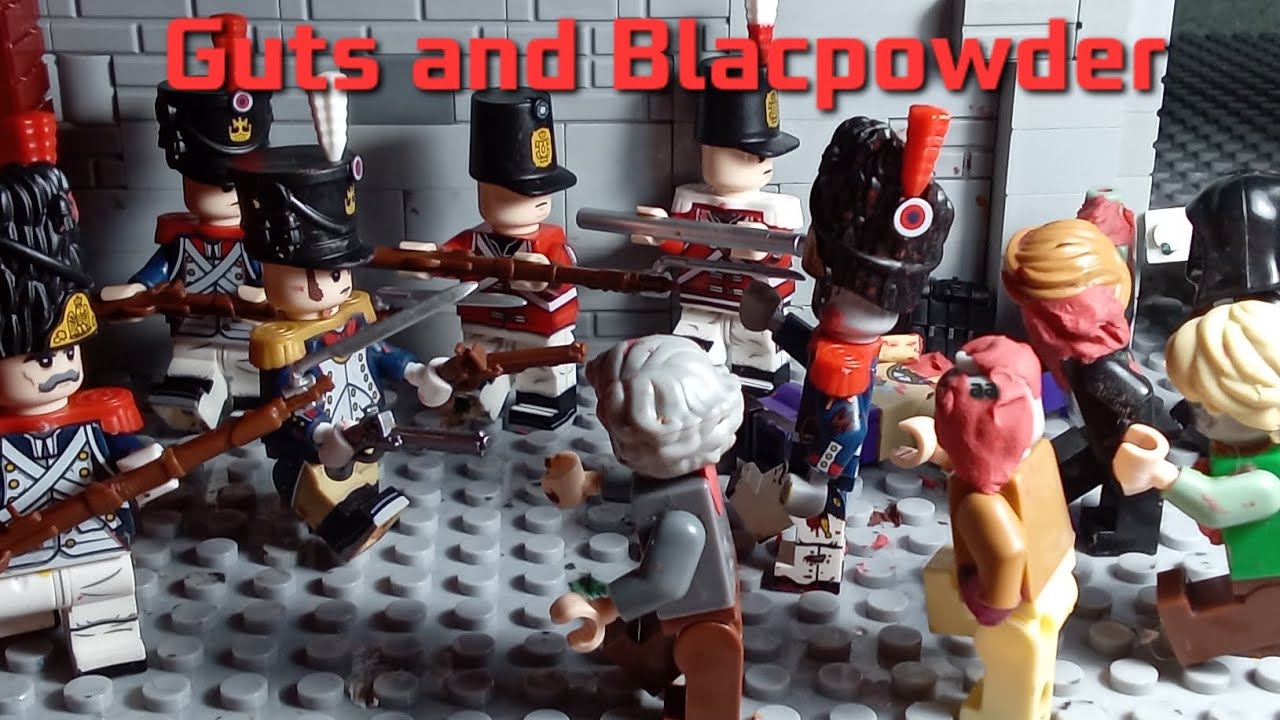 La haye sainte - Guts and Blackpowder (lego animation)