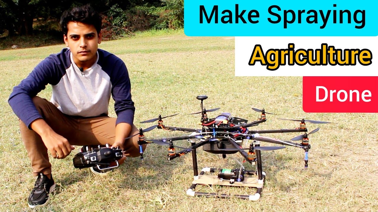 How To Make Agriculture Drone at home@flytech