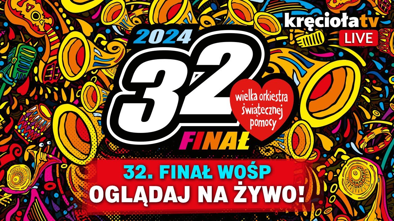 32. Finał WOŚP - oglądaj w całości w internecie! cz. 1