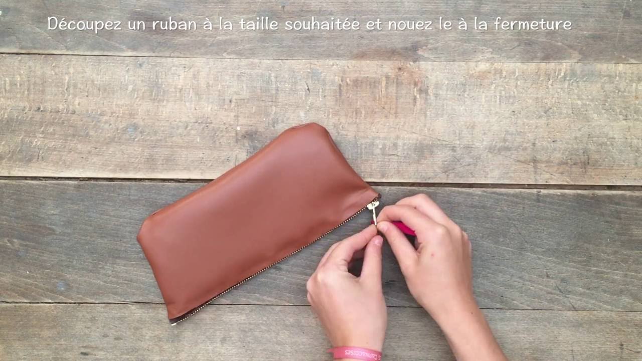 DIY Trousse sans couture