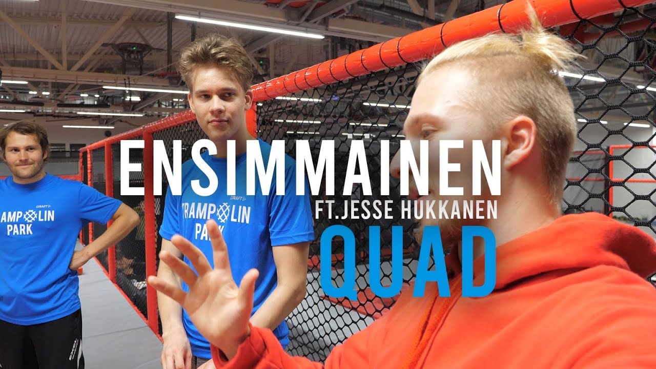 Trampolin Parkin eka QUADVOLTTI ft. Jesse Hukkanen
