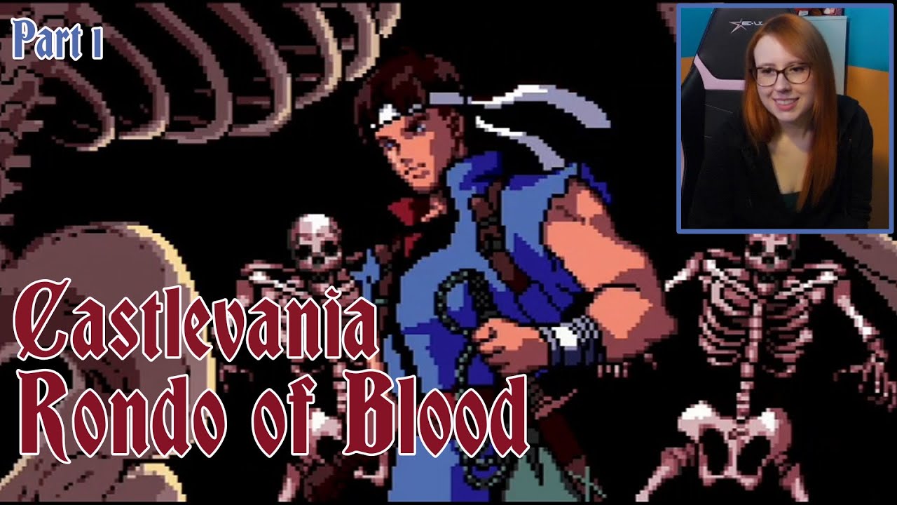 Playing Castlevania: Rondo of Blood Again! (PC Engine) Part 1 - Erin Plays Extras