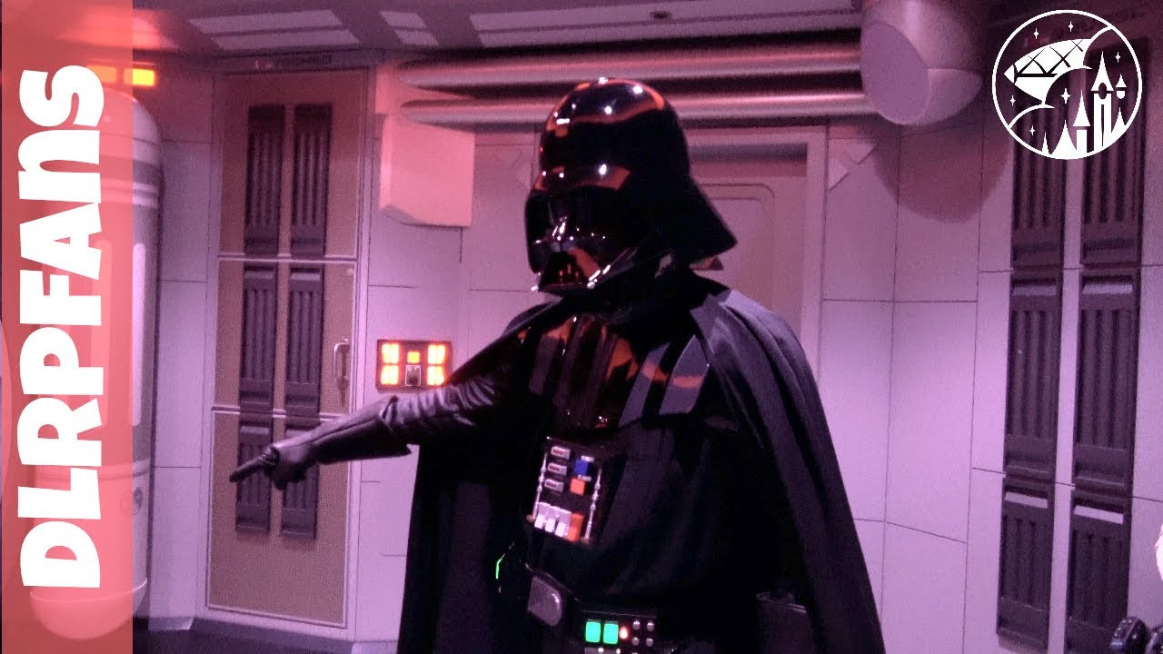 Darth Vader lost his voice at Disneyland Paris