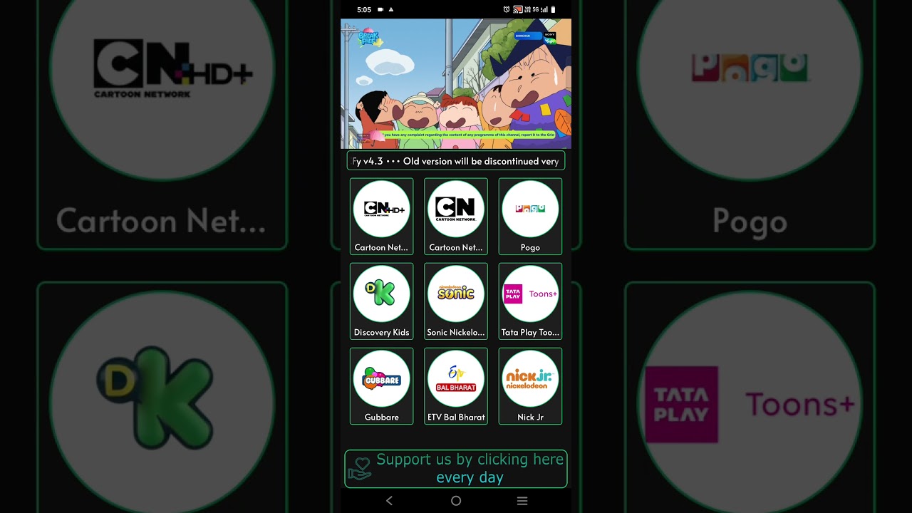 shin-chan on sony yay