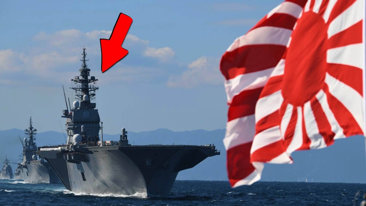 Japans 26.000-Tonnen-Ungetüm JS Izumo – der Flugzeugtraeger, den China fuerchtet!