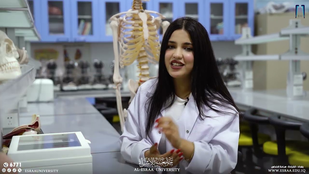 قسم التجميل بالليزر واحد من أهم الأقسام المستحدثة في العراق وفي جامعة الإسراء