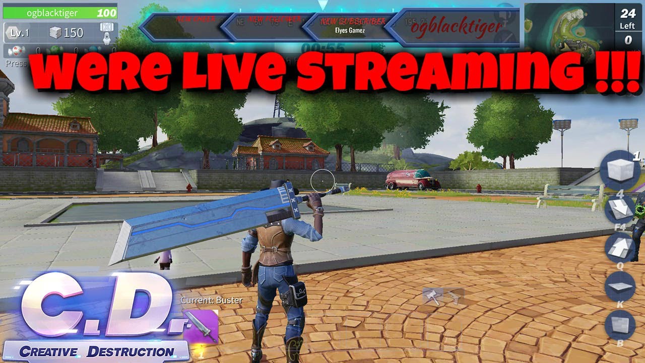 Creative Destruction Gameplay Live!