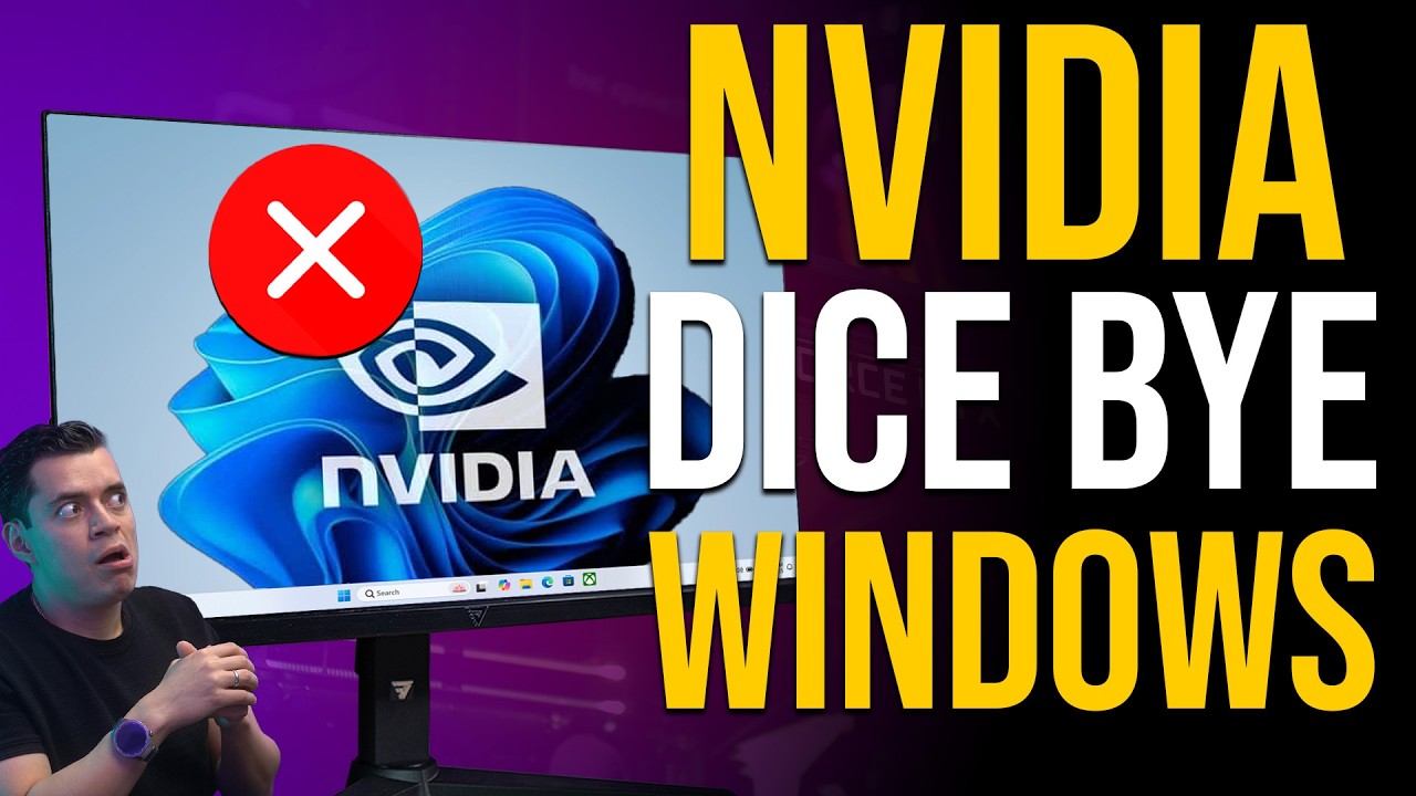 Nvidia se prepara para OLVIDARSE de WINDOWS