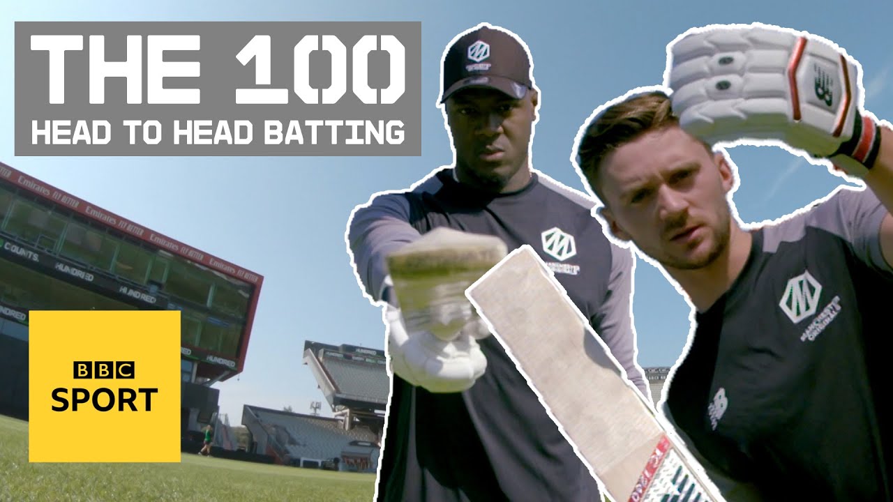 Carlos Brathwaite and Joe Clarke go head-to-head in batting challenge | THE HUNDRED