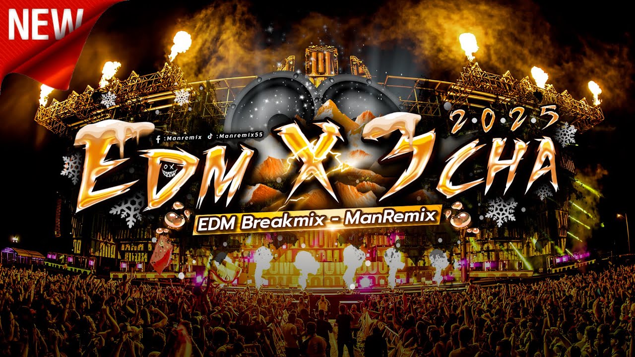 รวมเพลงตื๊ดๆ #กำลังฮิตในtiktok เพลงตื๊ด โคตรมันส์ BreakMix EDM 2025 - ManRemix