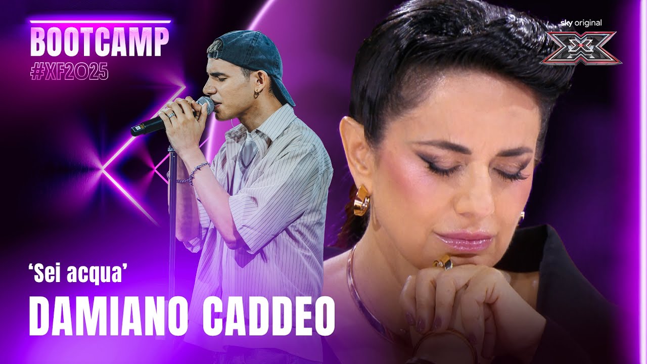 Damiano Caddeo | &lsquo;Sei acqua&rsquo; | Esibizione Bootcamp | X Factor 2025