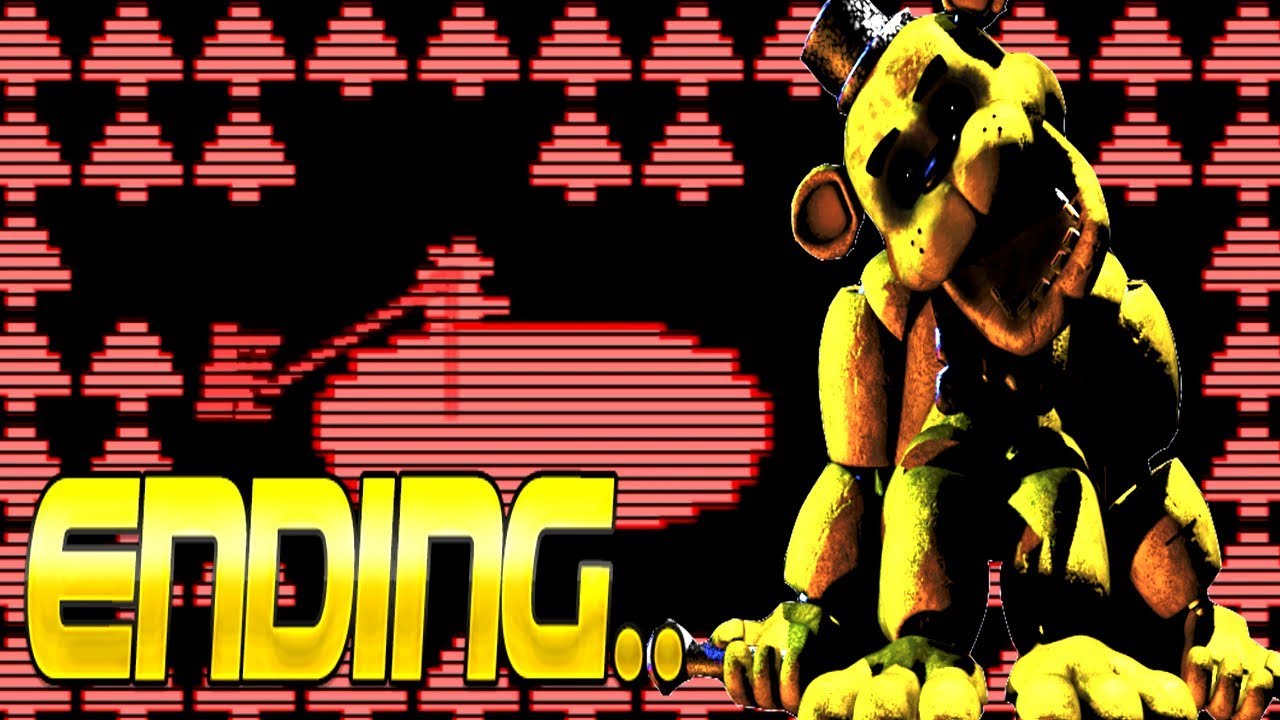 SECRET FREDBEAR ENDING!? Ultimate Custom Night