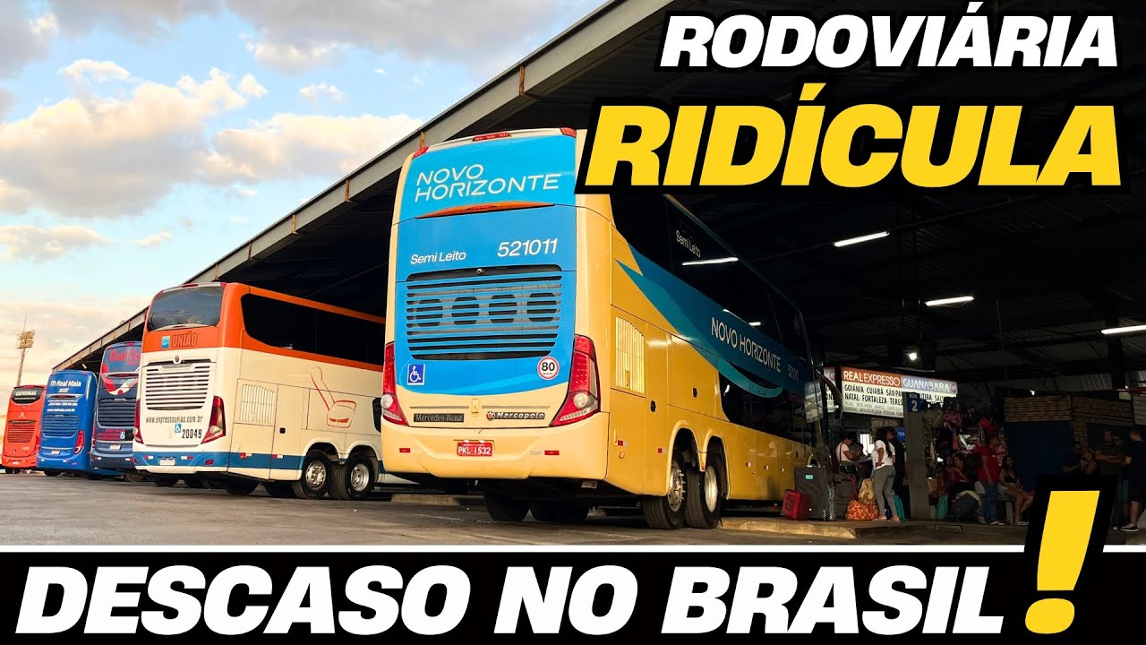 ESSA É A RODOVIÁRIA MAIS RIDÍCULA DO BRASIL? MOVIMENTO DE ÔNIBUS NA RODOVIÁRIA DE TAGUATINGA PARTE 3