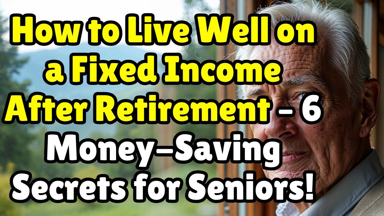 How to Live Well on a Fixed Income After Retirement &ndash; 6 Money-Saving Secrets for Seniors!