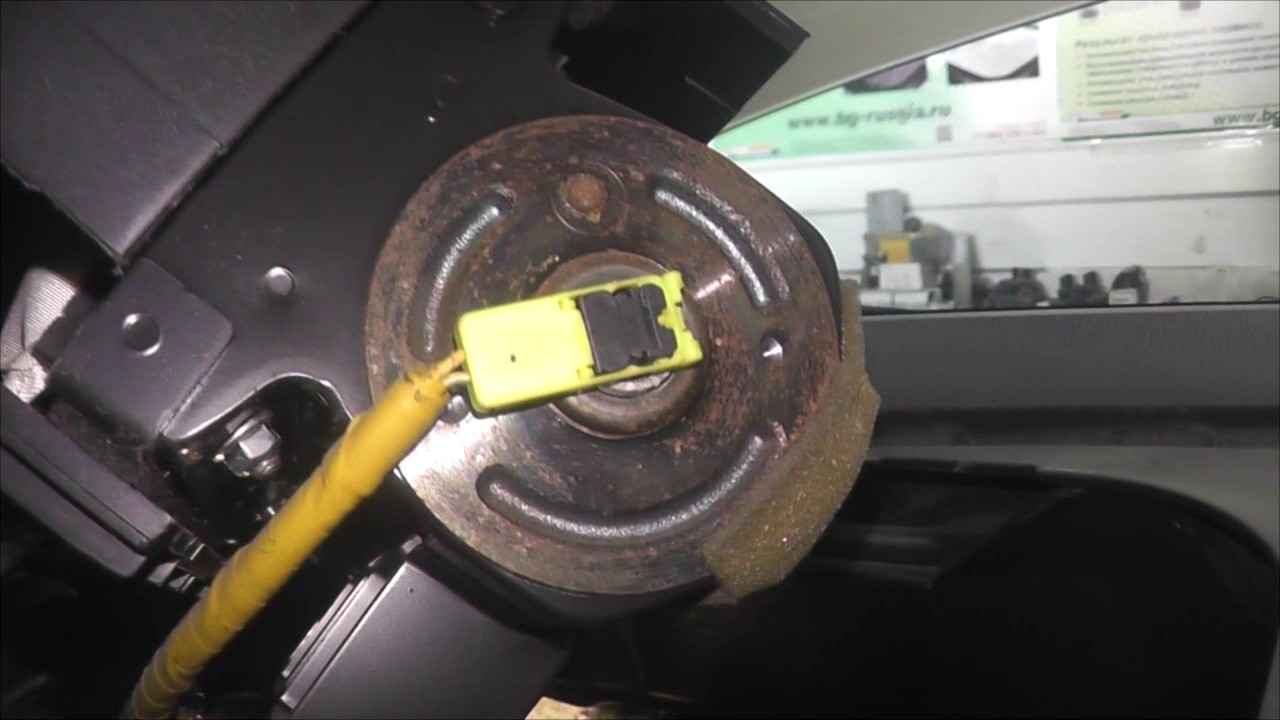 Снятие панели и печки Mazda Demio