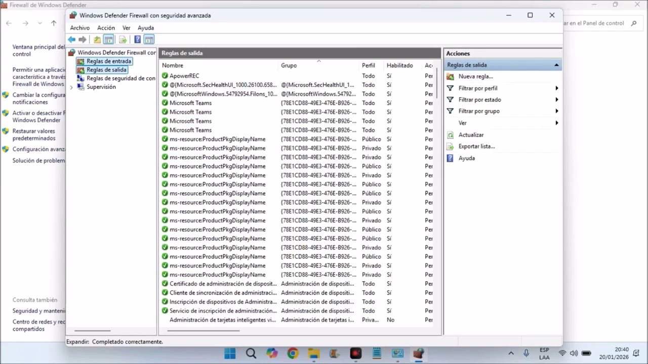 CÓMO BLOQUEAR LA SALIDA A INTERNET DE UN PROGRAMA USANDO EL FIREWALL