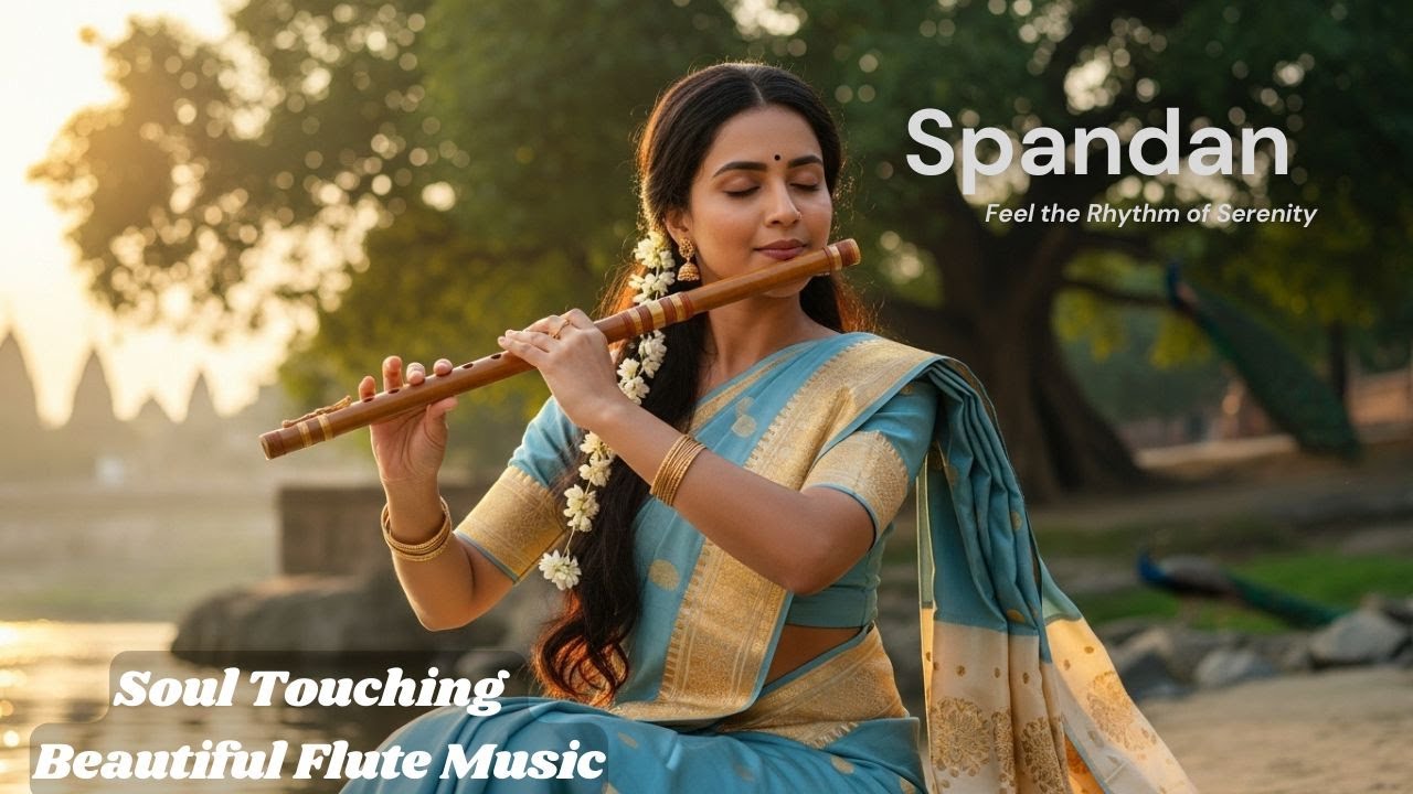 Spandan - Indian Flute Music | Soul Touching Beautiful Flute Music | Flute # 187
