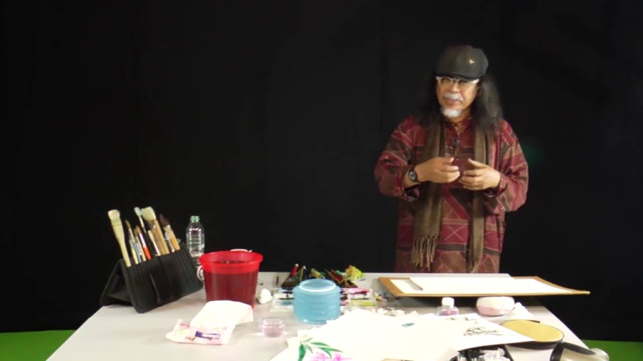 Basic watercolor painting /พื้นฐานสีน้ำ โดย อ.ดร. สุชาติ วงษ์ทอง 3/3