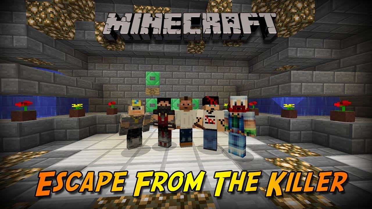 Minecraft Escape From The Killer - انا لست خائنن