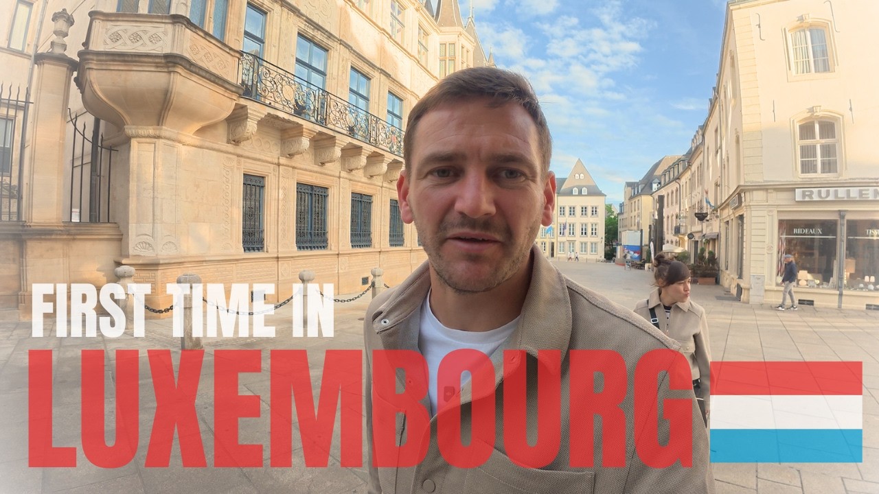 🇱🇺 We're Discovering LUXEMBOURG for the FIRST TIME! #travel #europe 