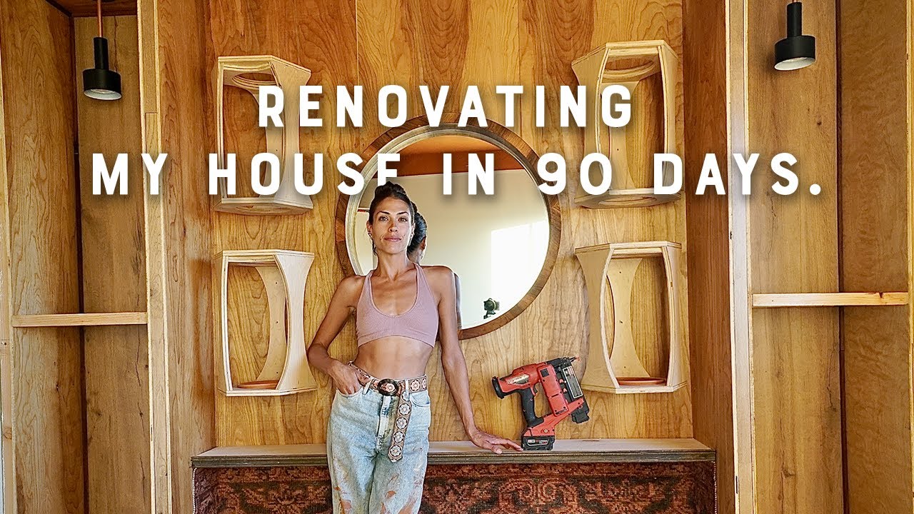 Renovating My House in 90 Days Episode 1 | Living To DIY