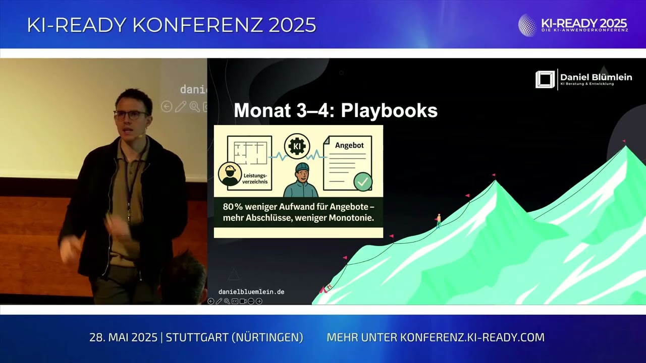 KI Strategie Blueprint | Daniel Bl&uuml;mlein | KI-READY Konferenz 2025