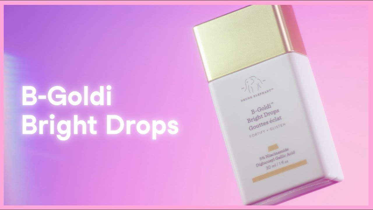 How To Use Drunk Elephant's B-Goldi Bright Drops