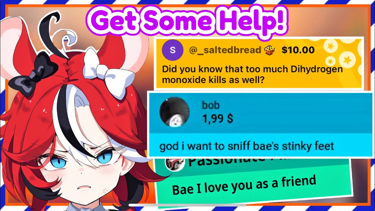 Bae Gets Absolutely Trolled by Superchats for 10 Minutes Straight | Hololive EN