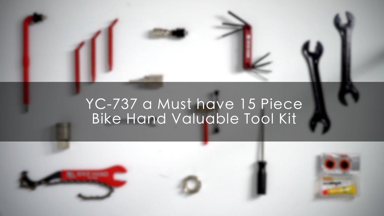 How to Use BIKEHAND YC-737 Bike Bicycle Repair Tools Tool Kit Set