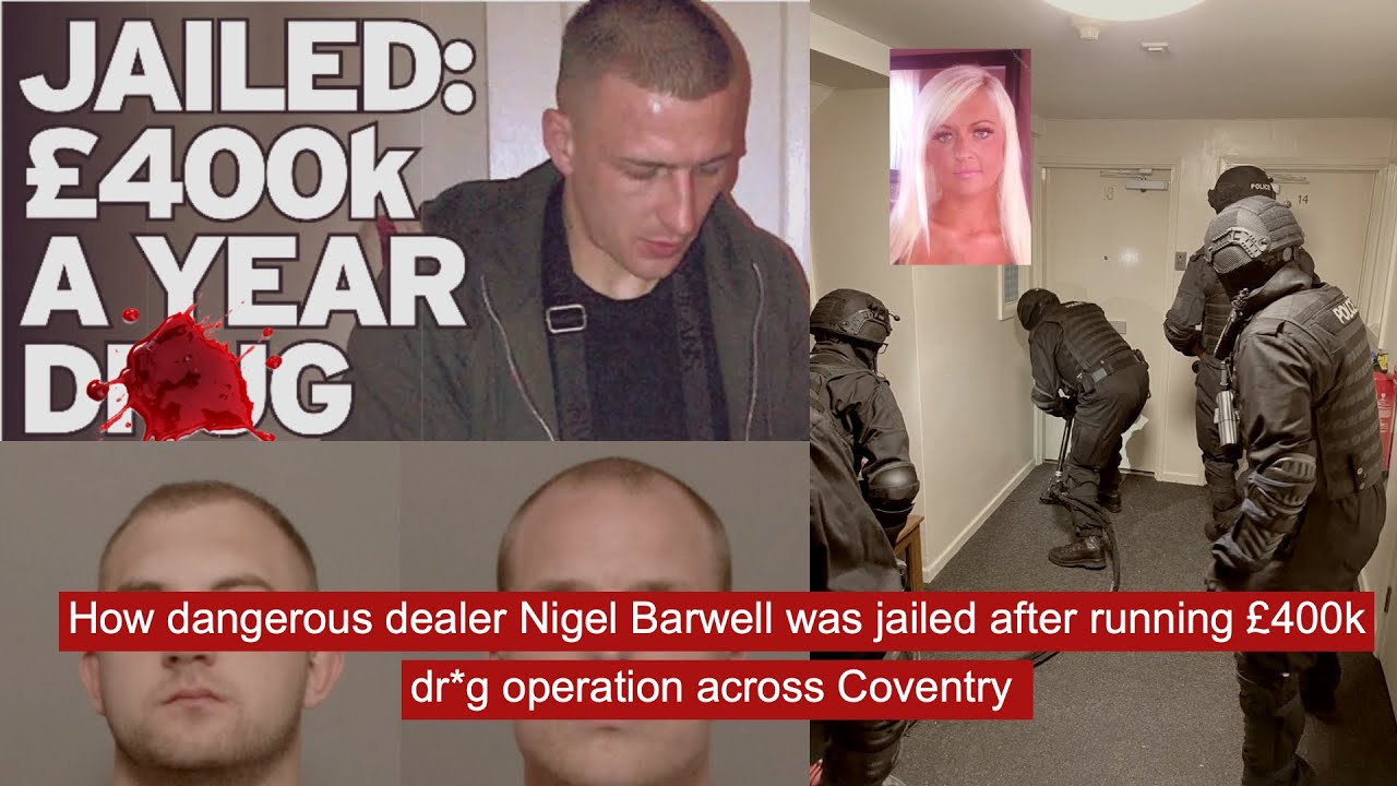 How dangerous dealer Nigel Barwell was jailed after running £400k dr*g operation across Coventry