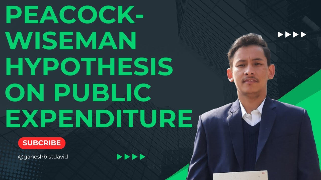 Peacock-Wiseman Hypothesis on Public Expenditure