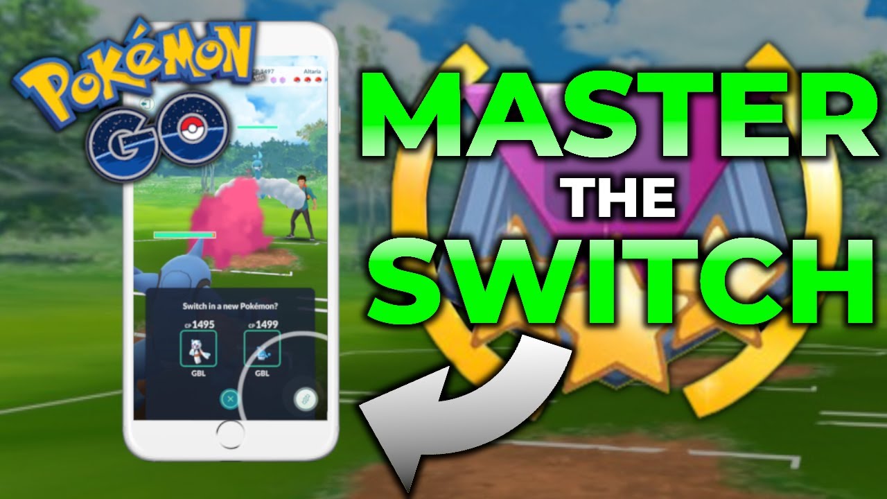 КАК ОСВОИТЬ КНОПКУ SWITCH * GO BATTLE LEAGUE * | POKEMON GO PVP