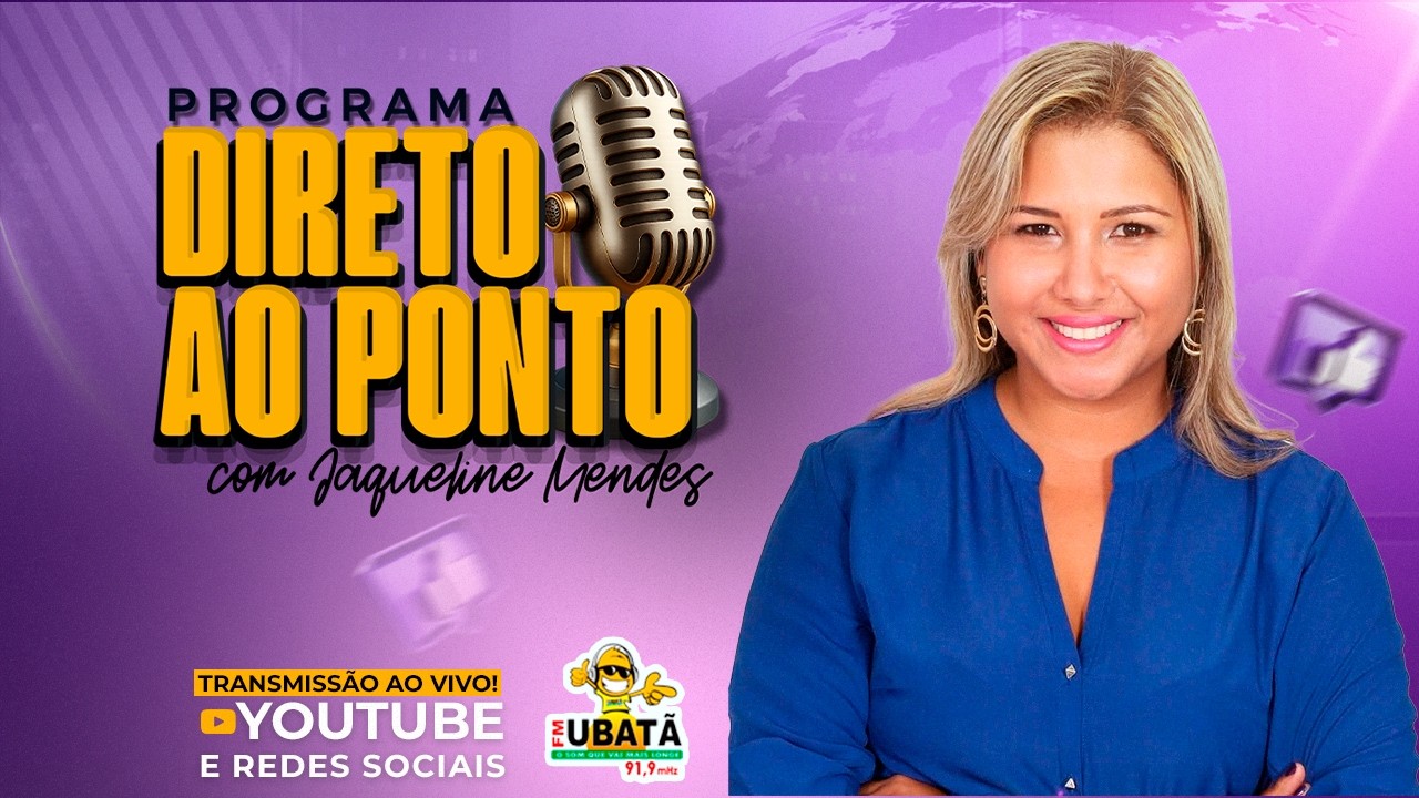 🔴 Direto ao Ponto | Com Jaqueline Mendes | 21/02/2026