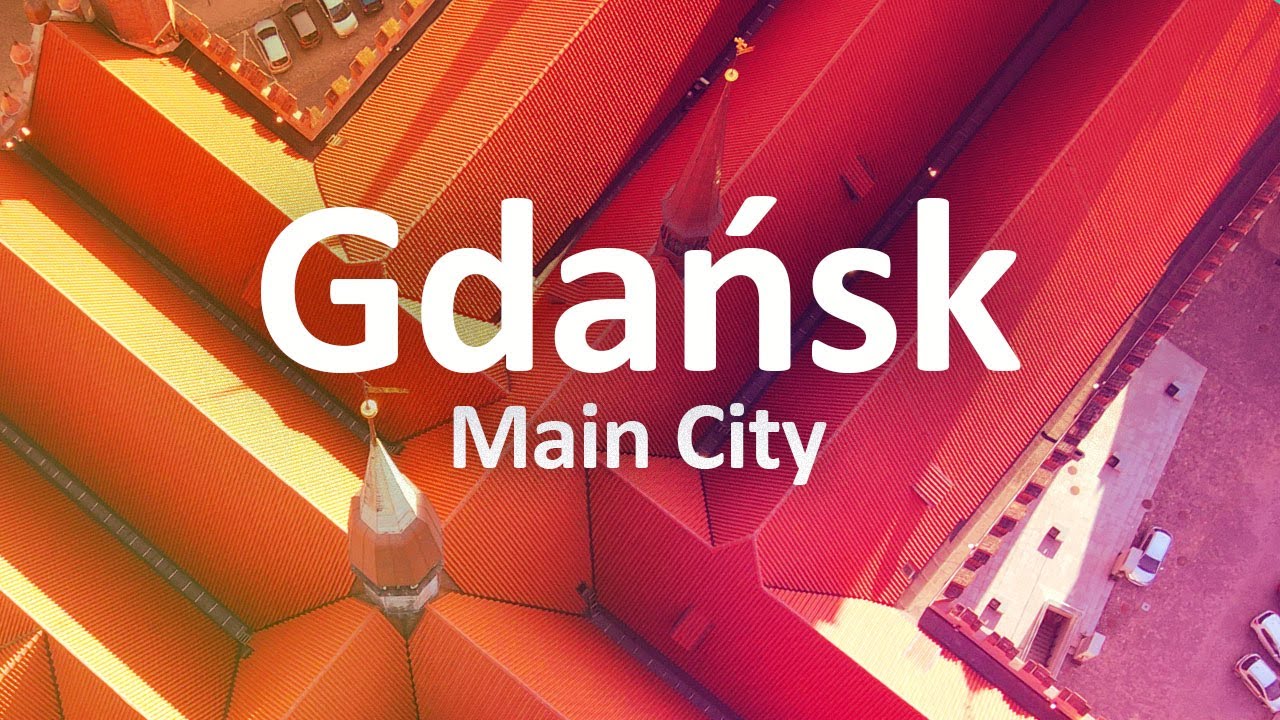 Gdańsk - Drone Flight - Summer 2021