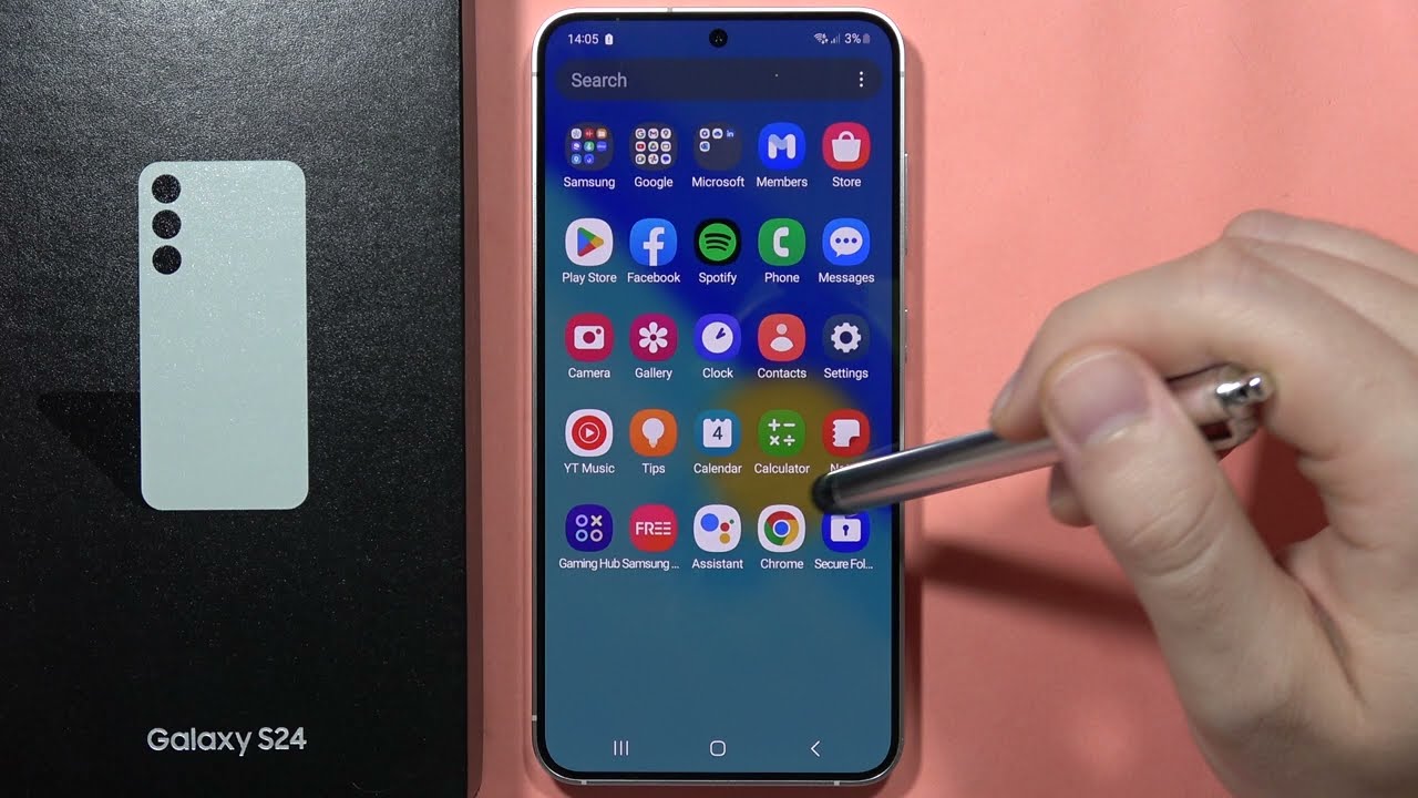 Как использовать защищенную папку на Samsung Galaxy S24 / S24+